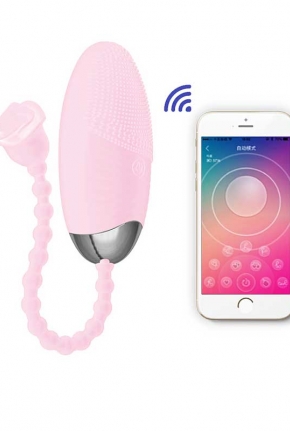 Telefon Kontroll Yumurta Vibratr Pembe